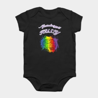 Neurodivergent Hussy Baby Bodysuit